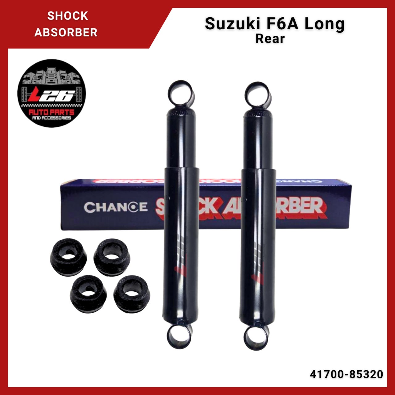 Suzuki F6A Multicab REAR Shock Absorber Long type RH/LH 41700-85320 ...