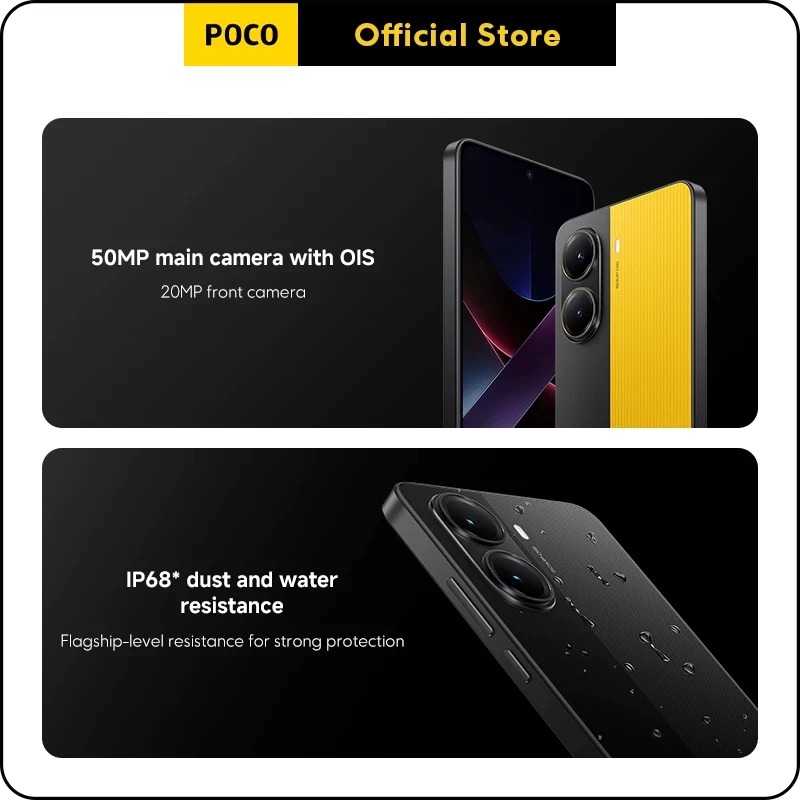 POCO X7 Pro 5G 8GB+256GB Original Global Version AMOLED 120Hz Fast ...