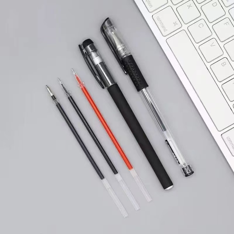 50Pcs Black Gel Pen Refills 0.5mm Standard Universal Replacement Ink ...