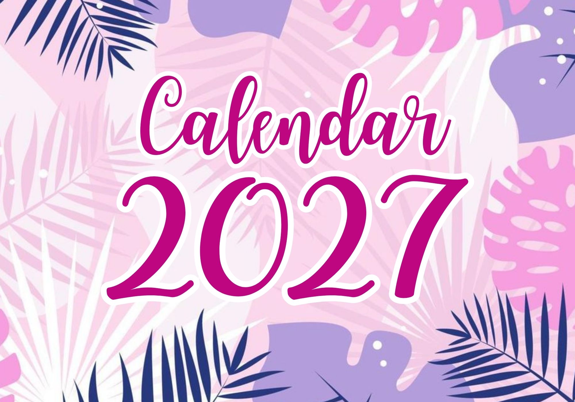 2027 Desktop Calendar A5 Size | Shopee Philippines