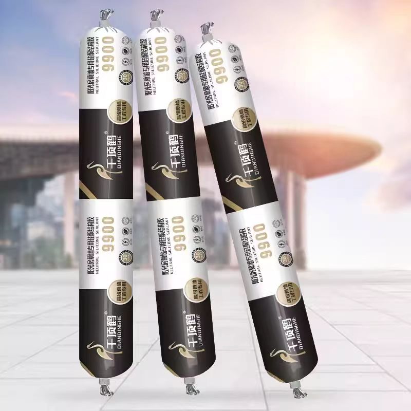 Neutral Silicone Sealant Adhesive QIANDINGHE 9900 Premium Weather ...