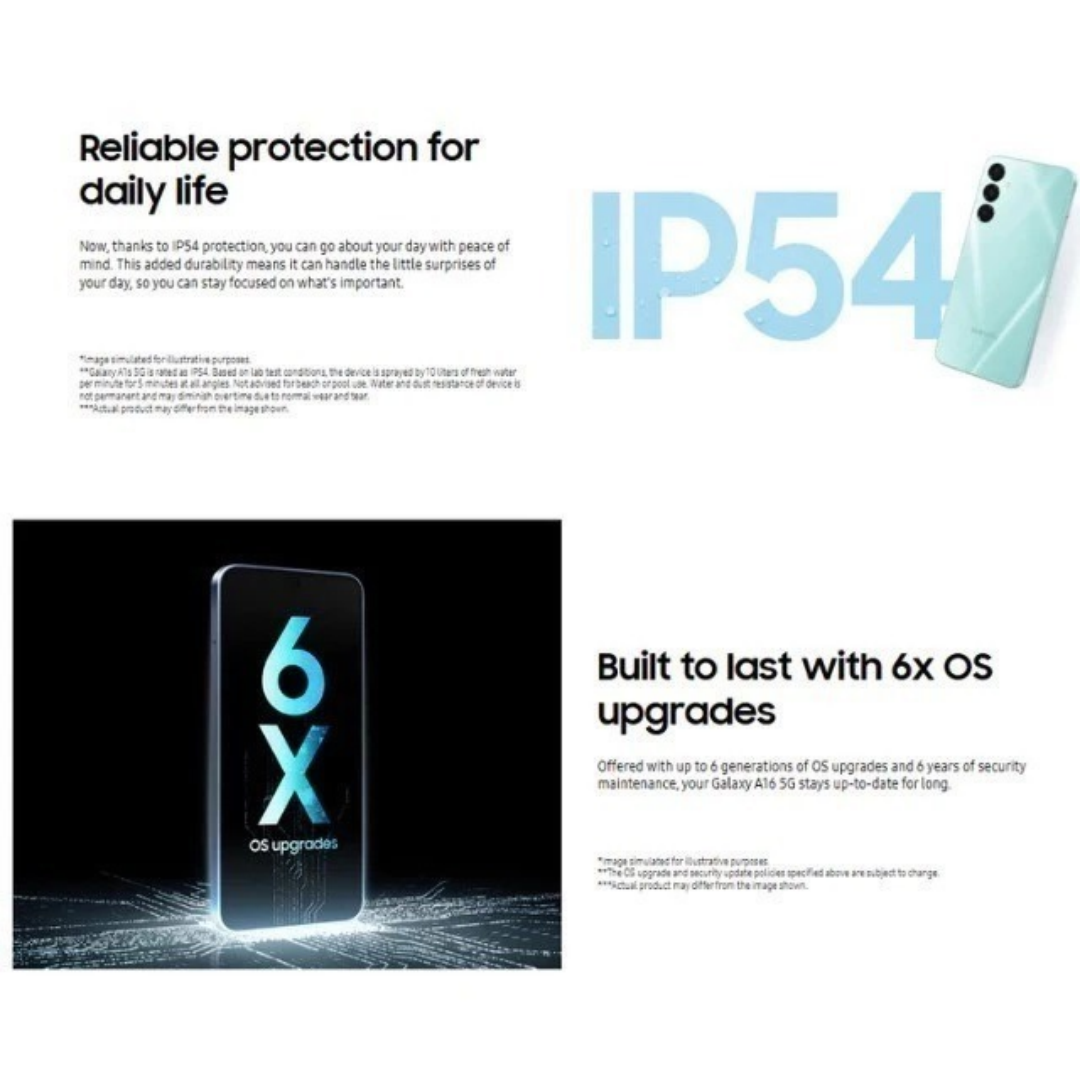 Galaxy A14 Smartphone 6GB + 128GB Storage | 6.7'' Display | 50MP Ai ...