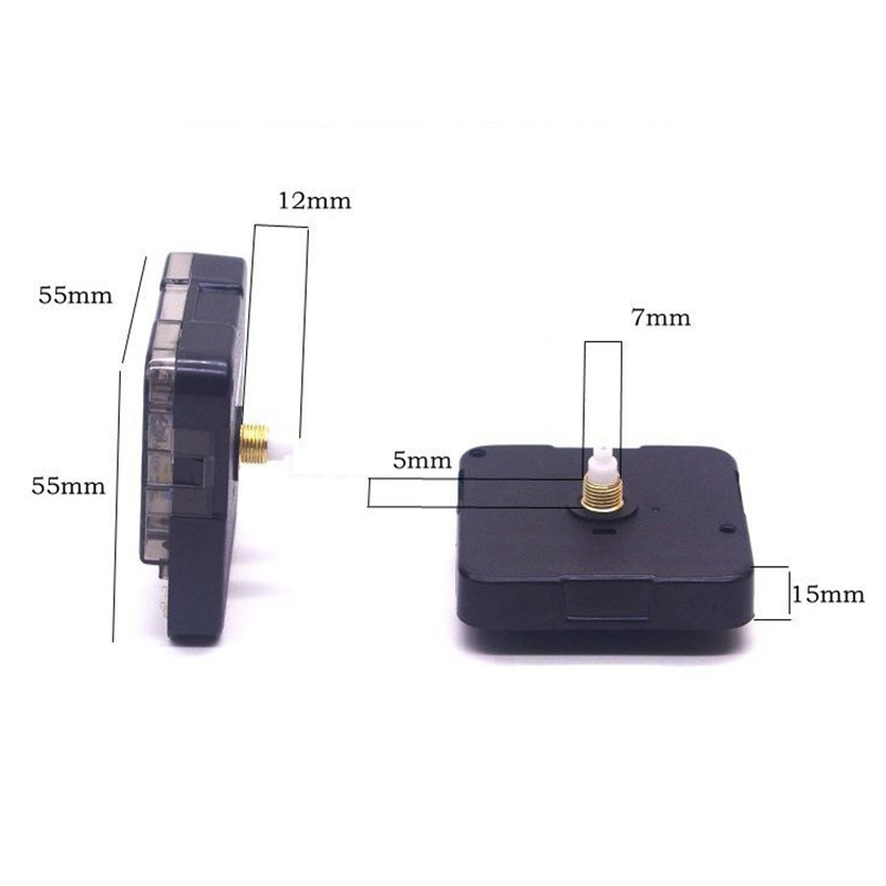 MEGA Wall Clock Mute Quartz Movement Replacement Accessories Include ...