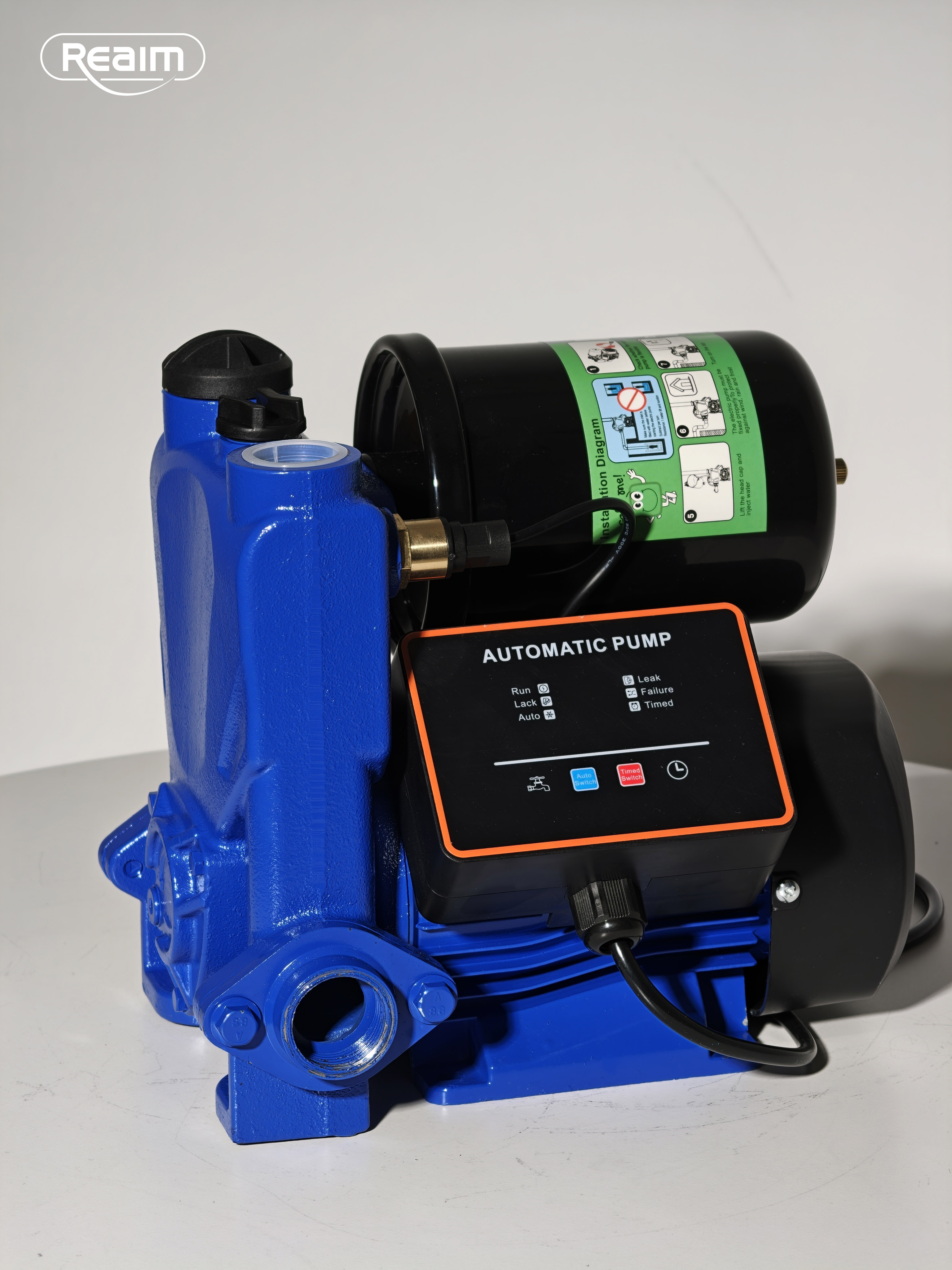 REAIM Automatic Booster Pump Jet Pump Jetmatic Water Pump 370W/600W ...