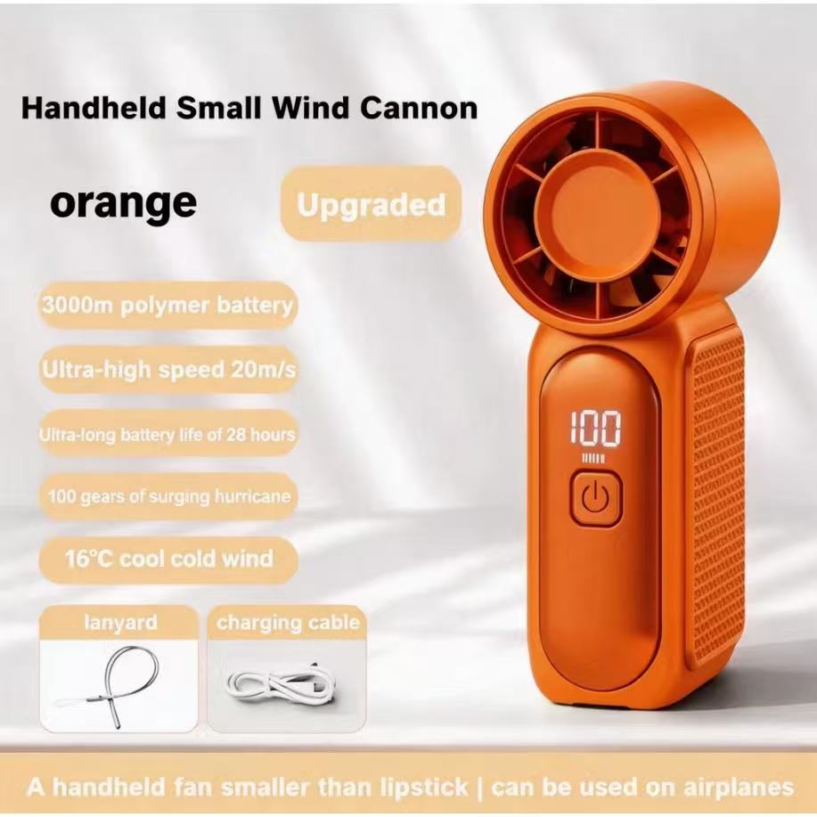 「Veyra goods」 X688 Super Turbo Fan 100 High Speed Handheld Rechargeable ...