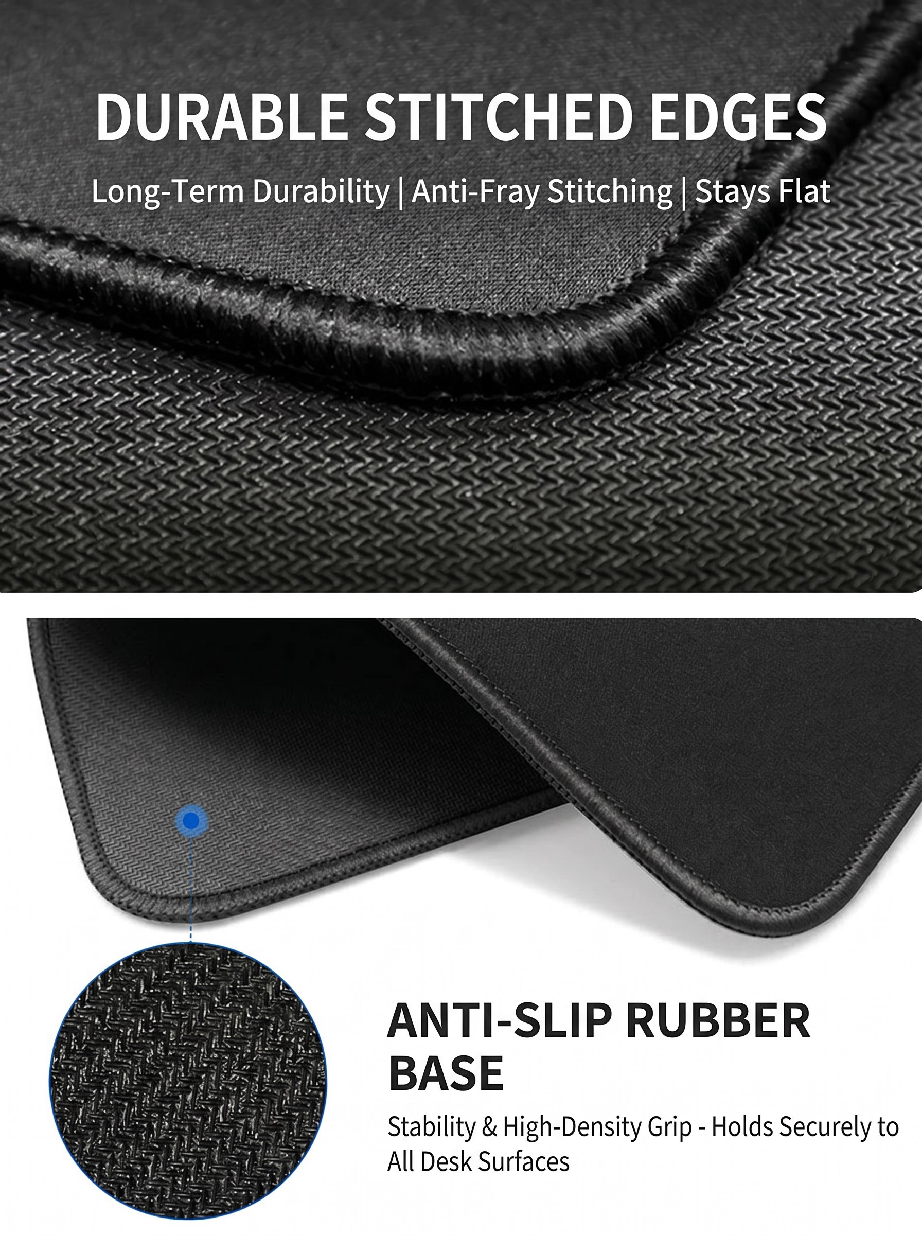 AIODIY Gaming Mouse Pad 80x30cm Extra Large Waterproof Anti Slip Locked ...
