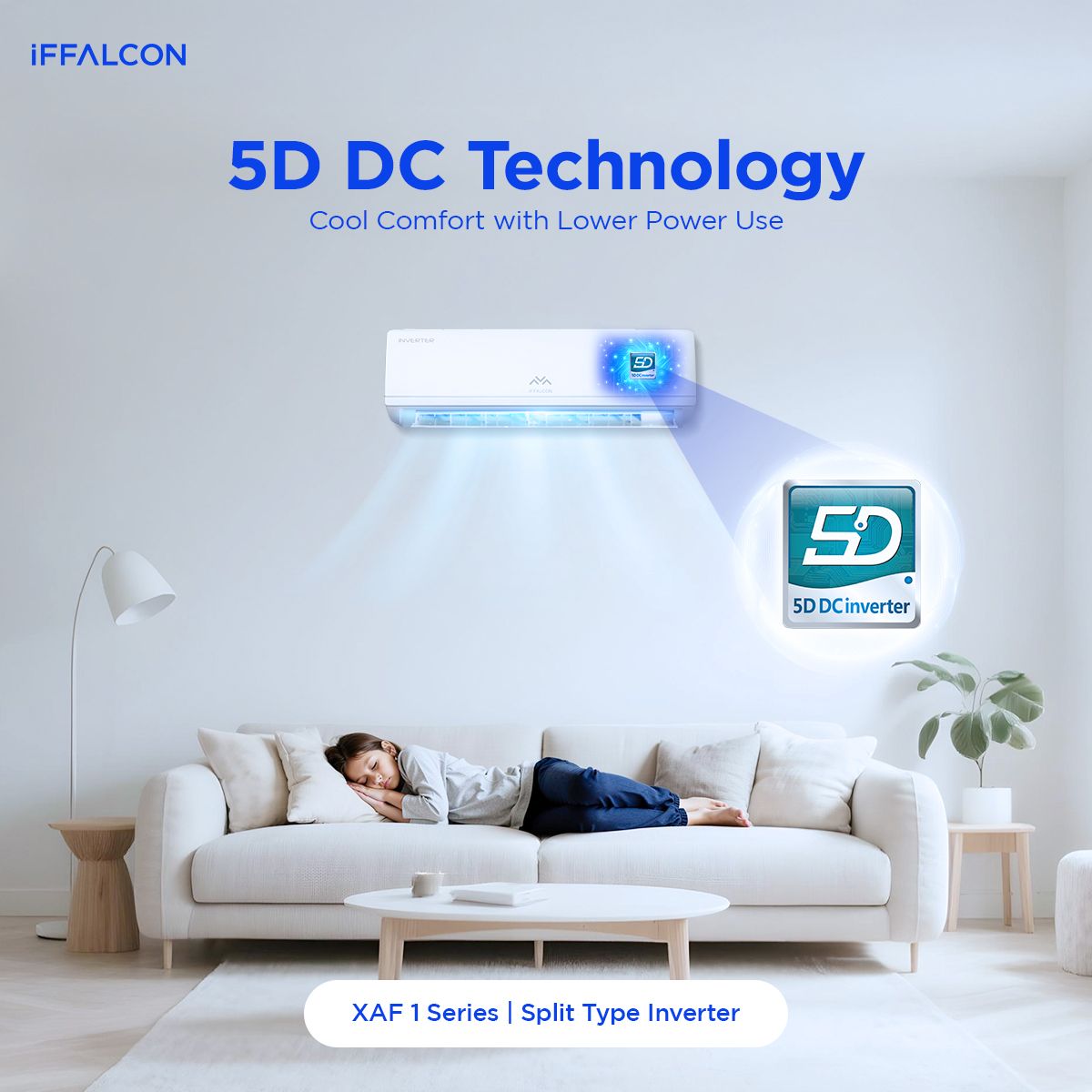 【TCL Shop】IFFALCON Split Type DC Inverter Air Conditioner, Fast Cooling ...