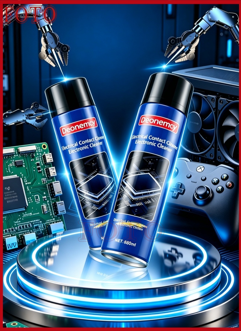 680ml Electrical Contact Cleaner Professional Fast Dry No Residue Safe ...