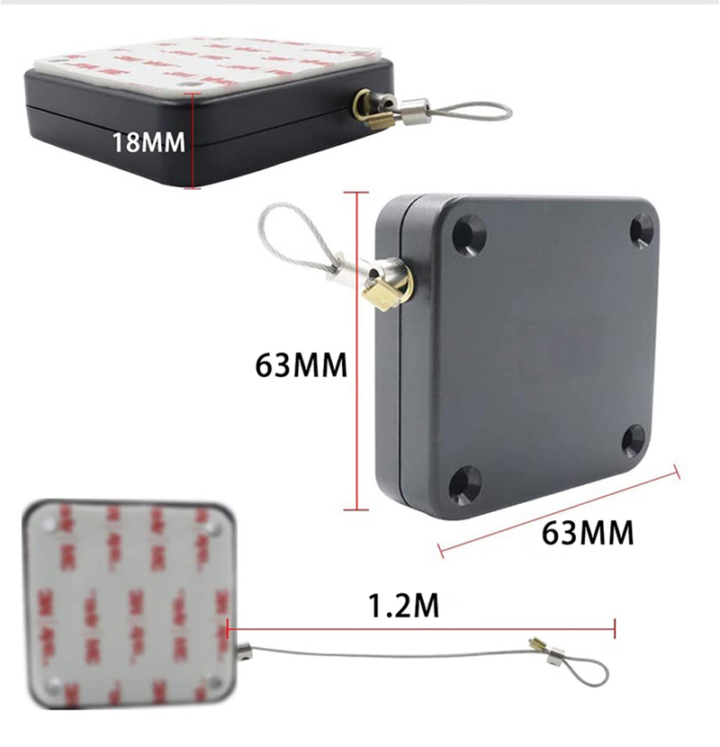 Automatic Door Closer Upgraded Retractable 500-1200G for Interior Door ...