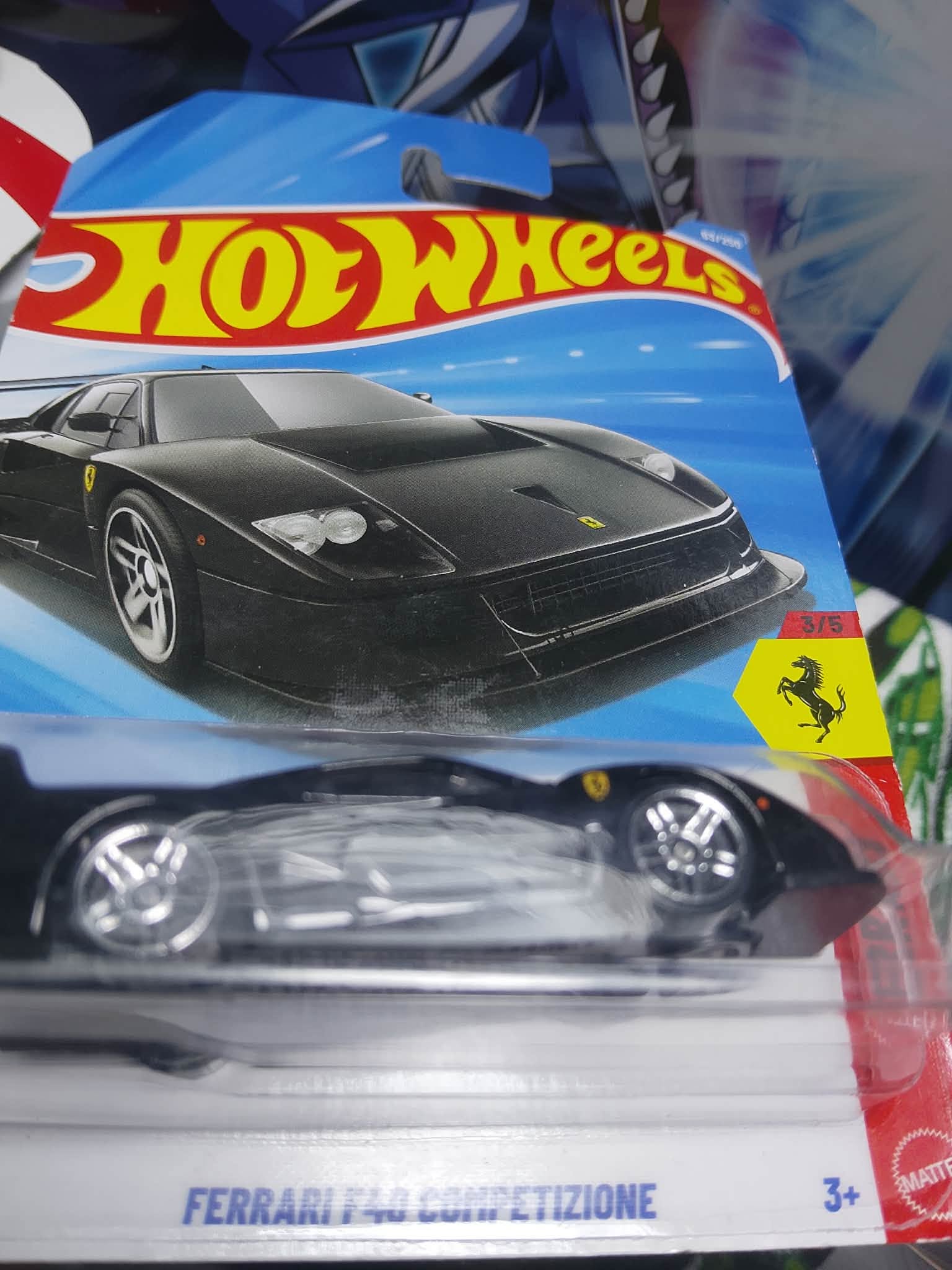 Ferrari F40 Competizione Black Sports Car Model Diecast Toy Car Hot ...