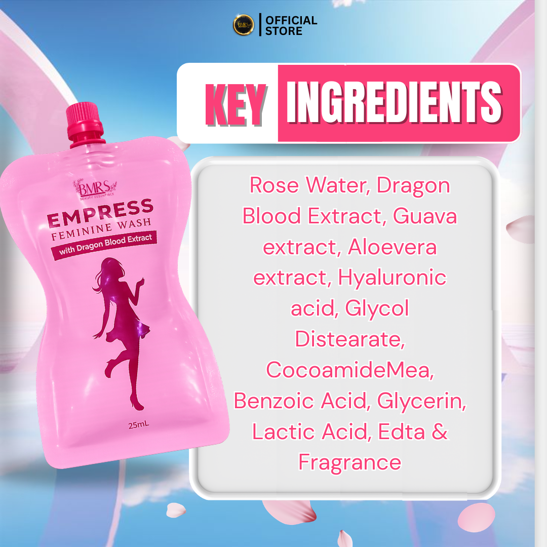 1pc BMRS Mini Empress Feminine Wash 25ml with Dragon Blood Extract ...