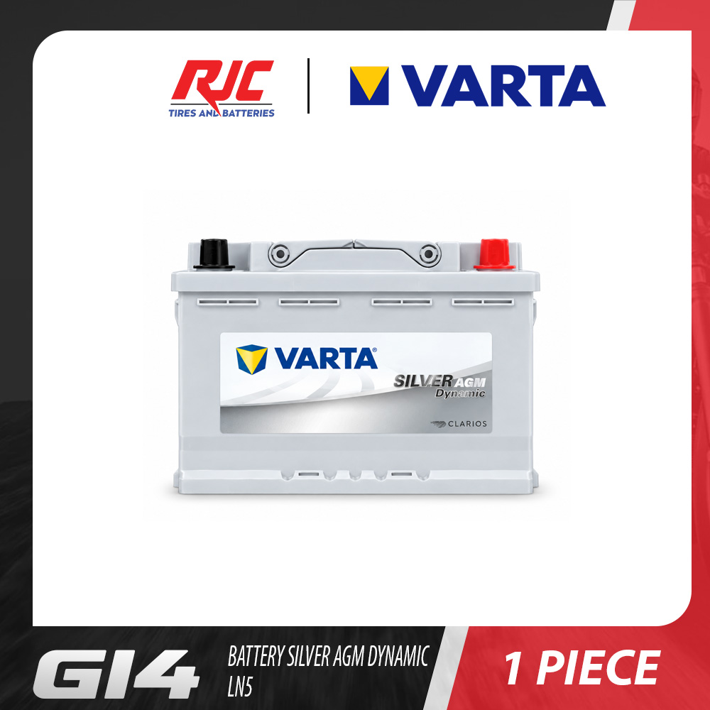 VARTA CAR BATTERY VARTA SILVER AGM LN5 (G14) ( 1 PC ) | Shopee Philippines