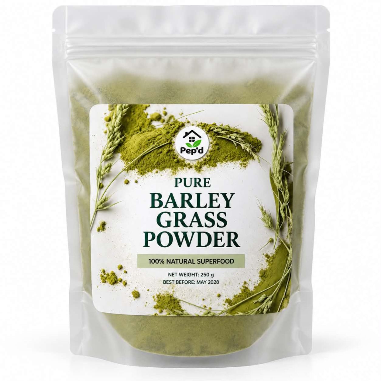 Pure Barley Grass Powder | Natural Green Superfood | Smoothies & Drinks ...