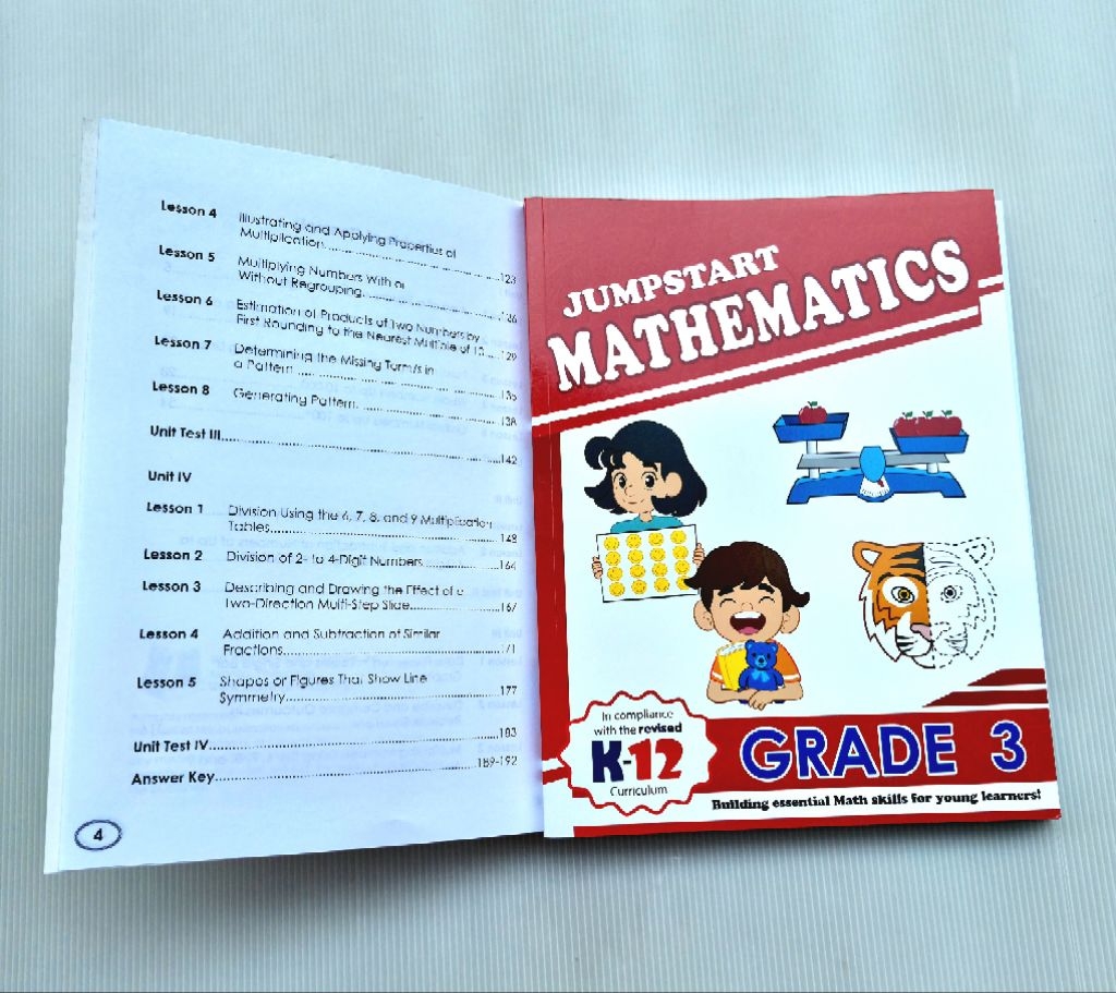 Jumpstart Math Workbooks For Grades 1 to 3 -In Compliance With Dep Ed K ...