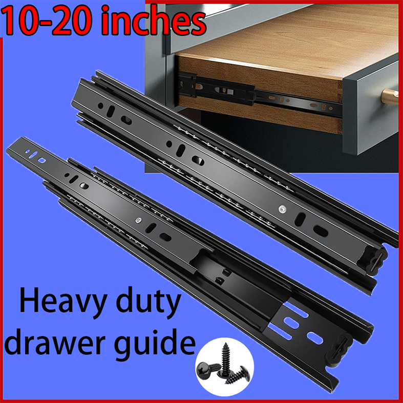Drawer Guide Heavy Duty Drawer Slide Drawer Full Extension Steel Ball ...