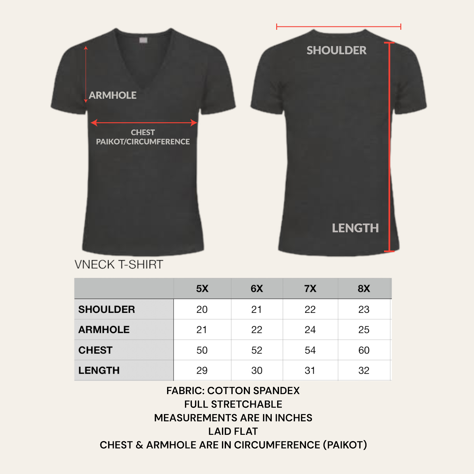 V NECK BASIC T SHIRT PLUS SIZE MENS WEAR Plain Top Big Men Stretchable ...