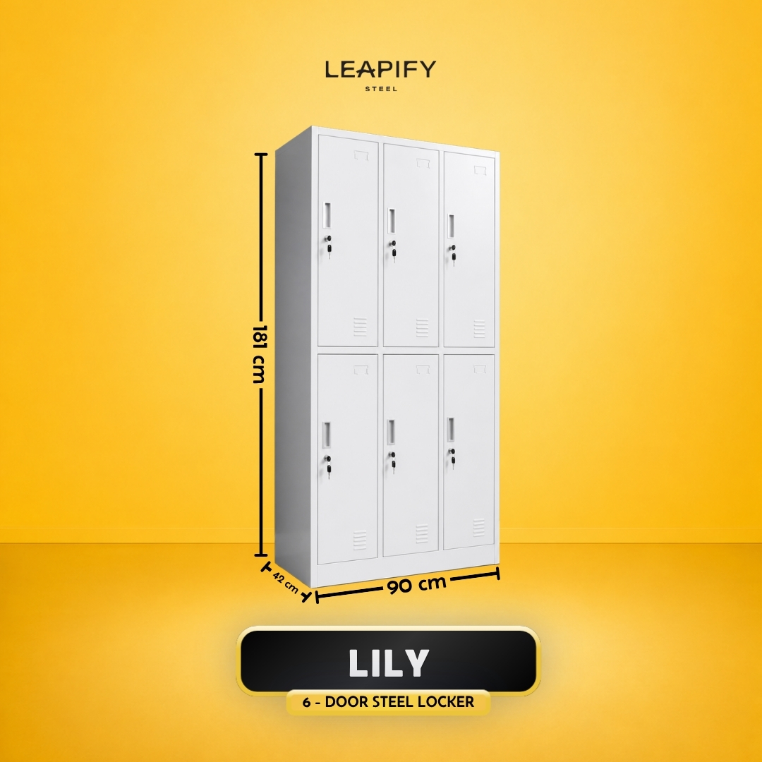KING | Industrial 18-door Full Steel Locker by Leapify Steel - Durable ...