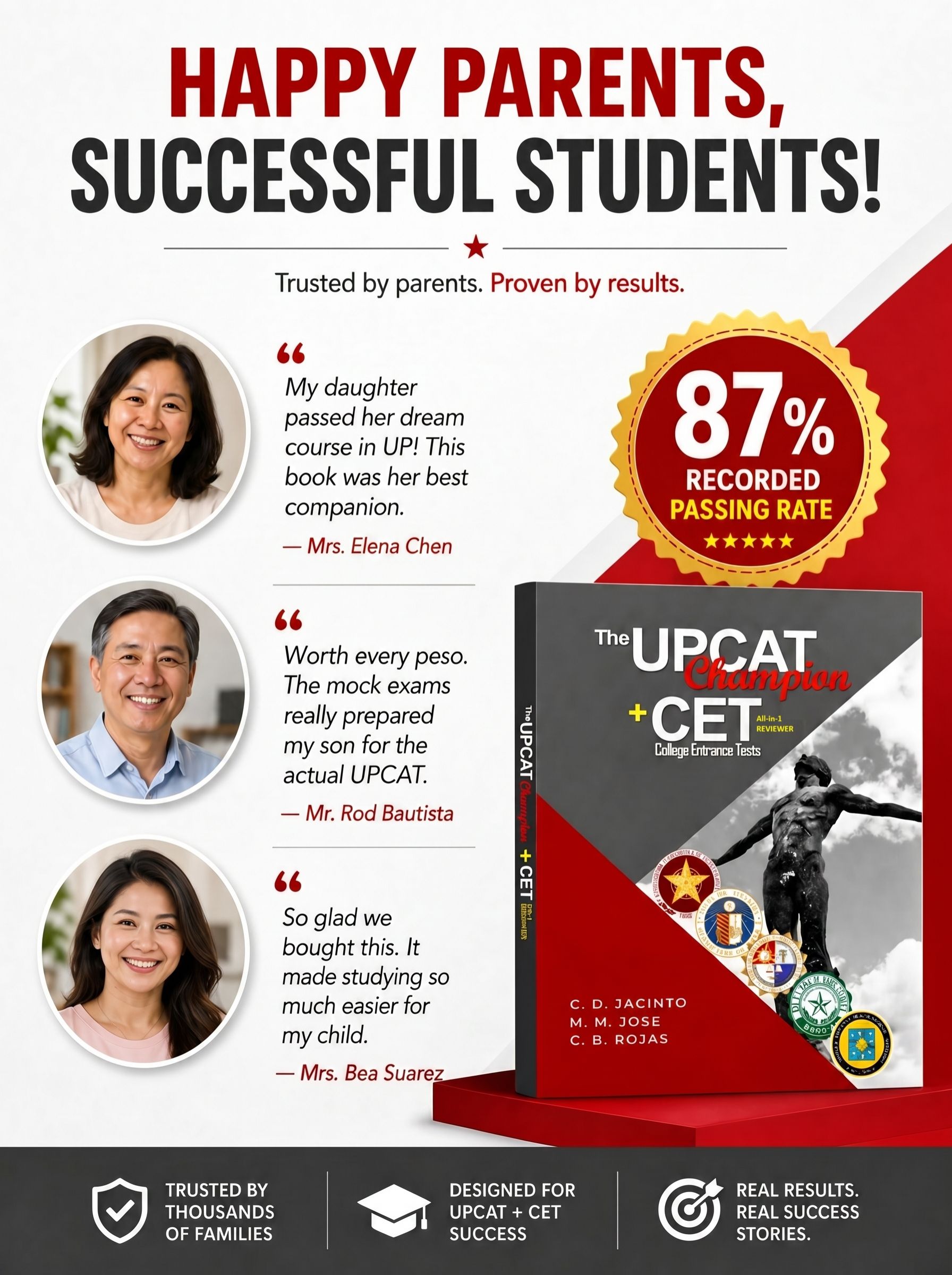 UPCAT Reviewer 2026 | The UPCAT Champion | All-in-1 CET Reviewer ...