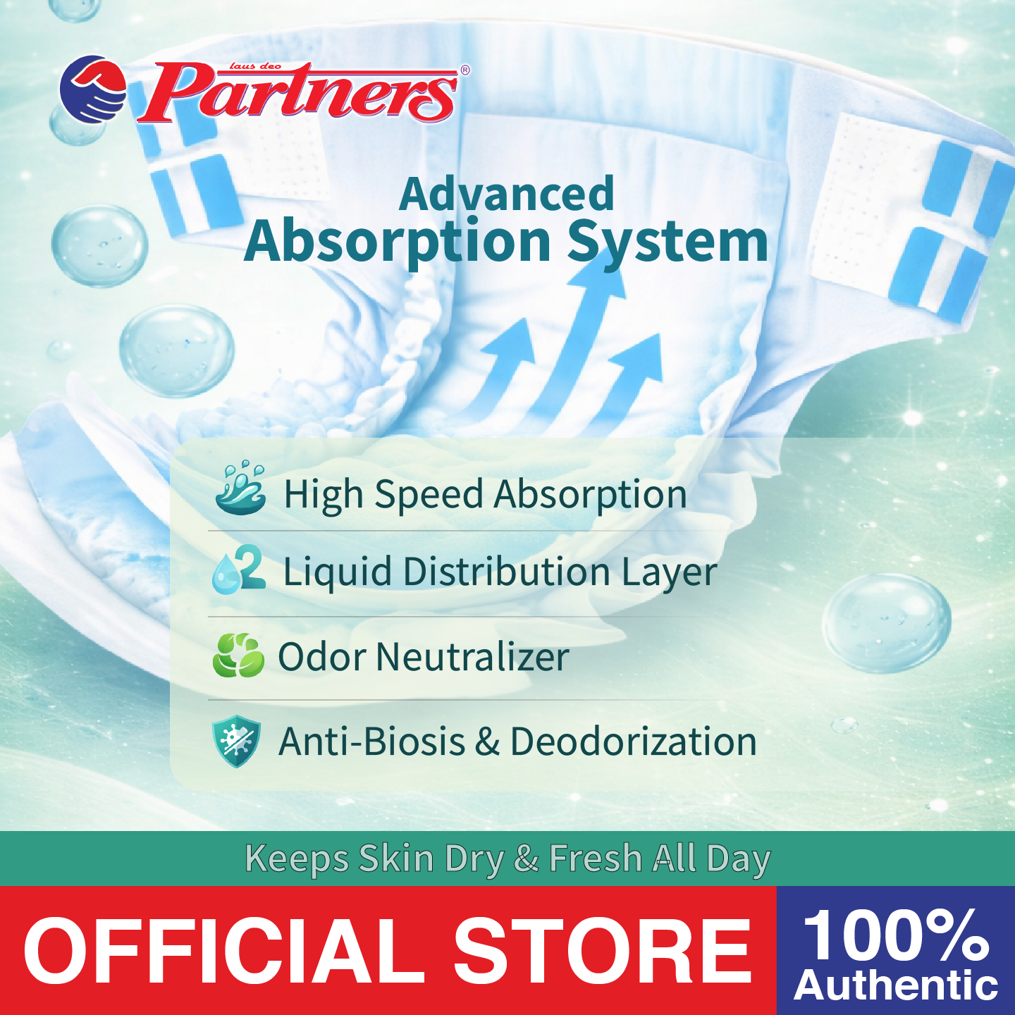Partners Basic Absorbent Adult Diaper XL - 6 Packs | Shopee Philippines