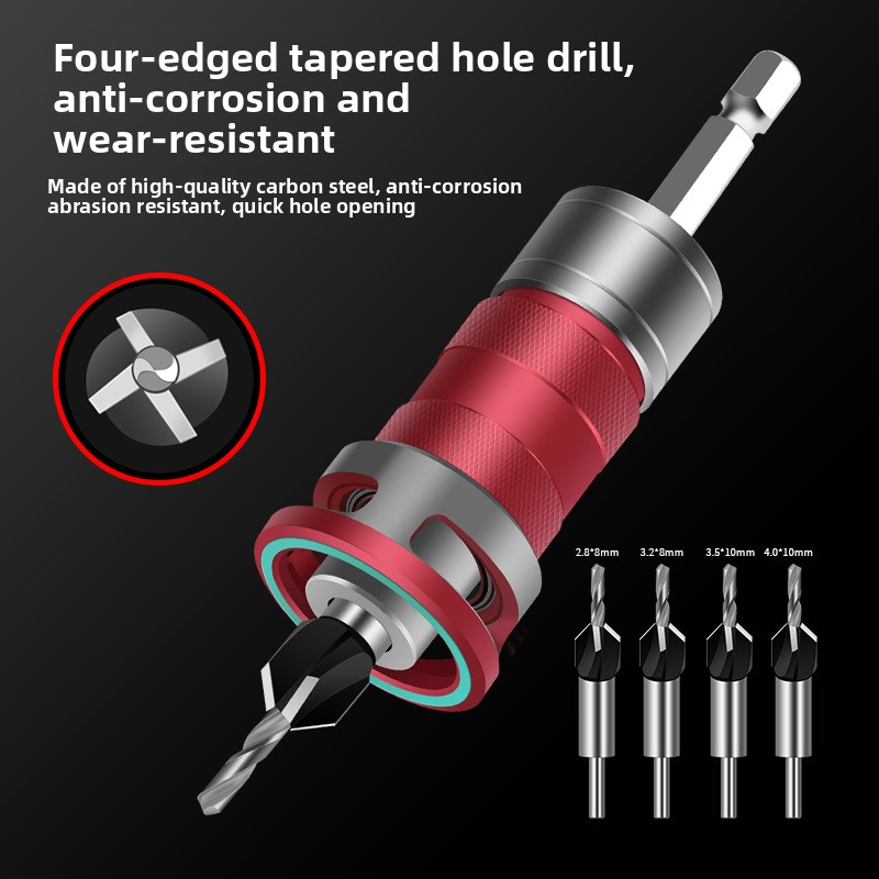 Adjustable Counterbore Drill Bit 1/4