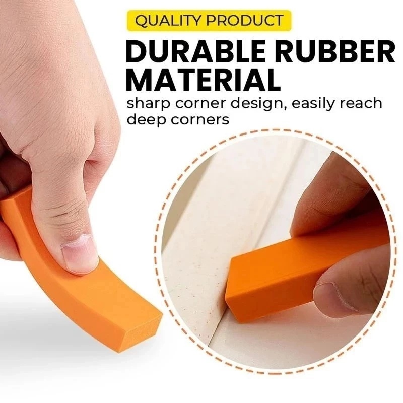 Orange Stainless Steel Decontamination Artifact Eraser Rust Magic ...
