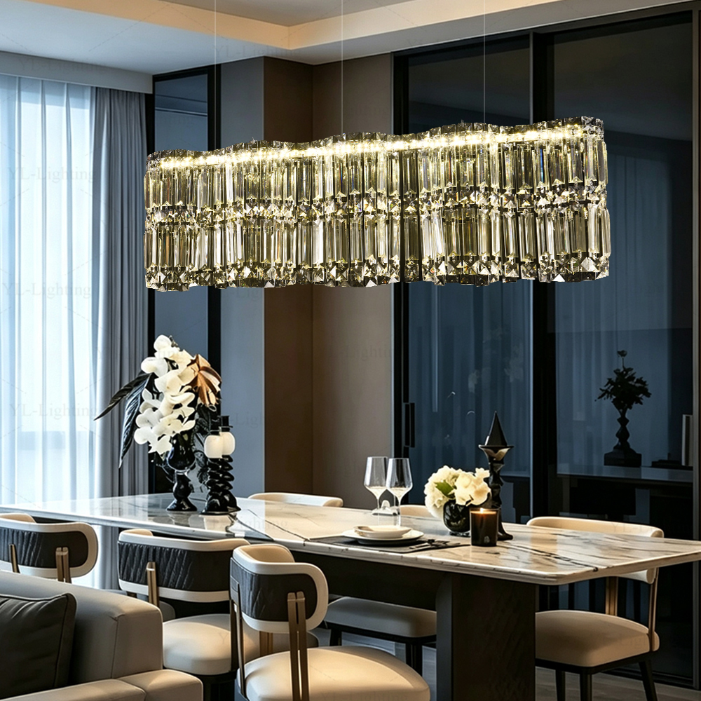 Simple Living Room Decoration Chandelier Bedroom Restaurant Crystal ...