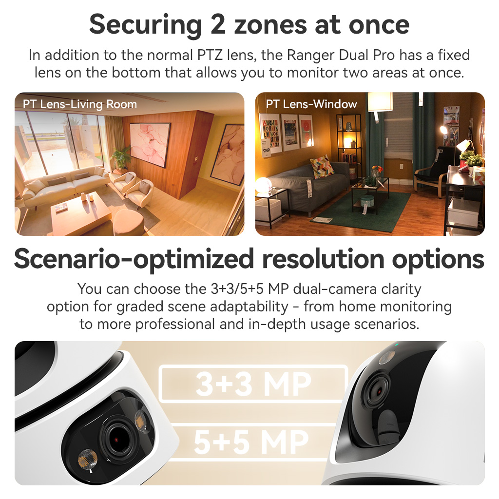 IMOU Ranger Series Ranger Dual Pro&Ranger 2C Indoor Camera CCTV ...