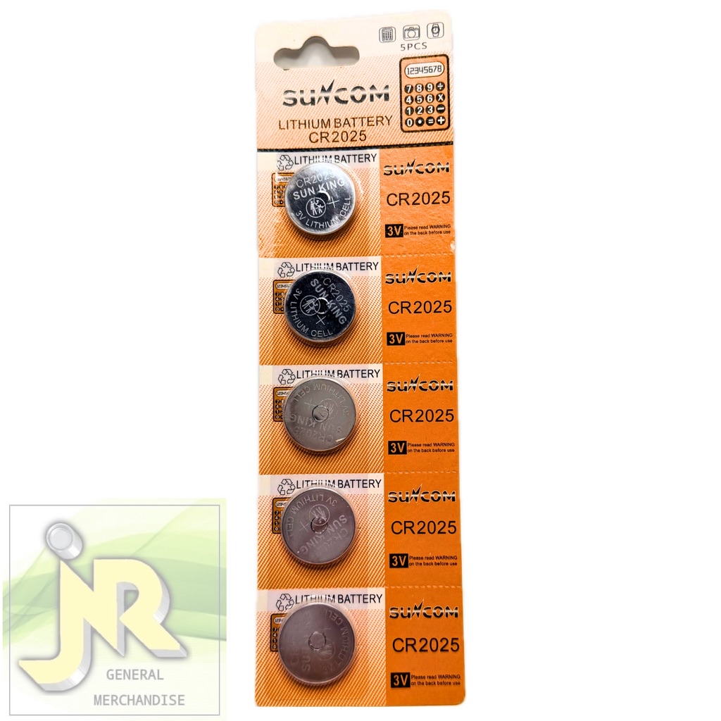 Suncom Sunking Cr2025 battery | Shopee Philippines