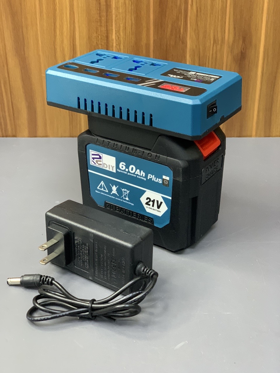 NEW VERSION FM-P3 Dual Port Mini Portable Power Inverter Intelligent ...
