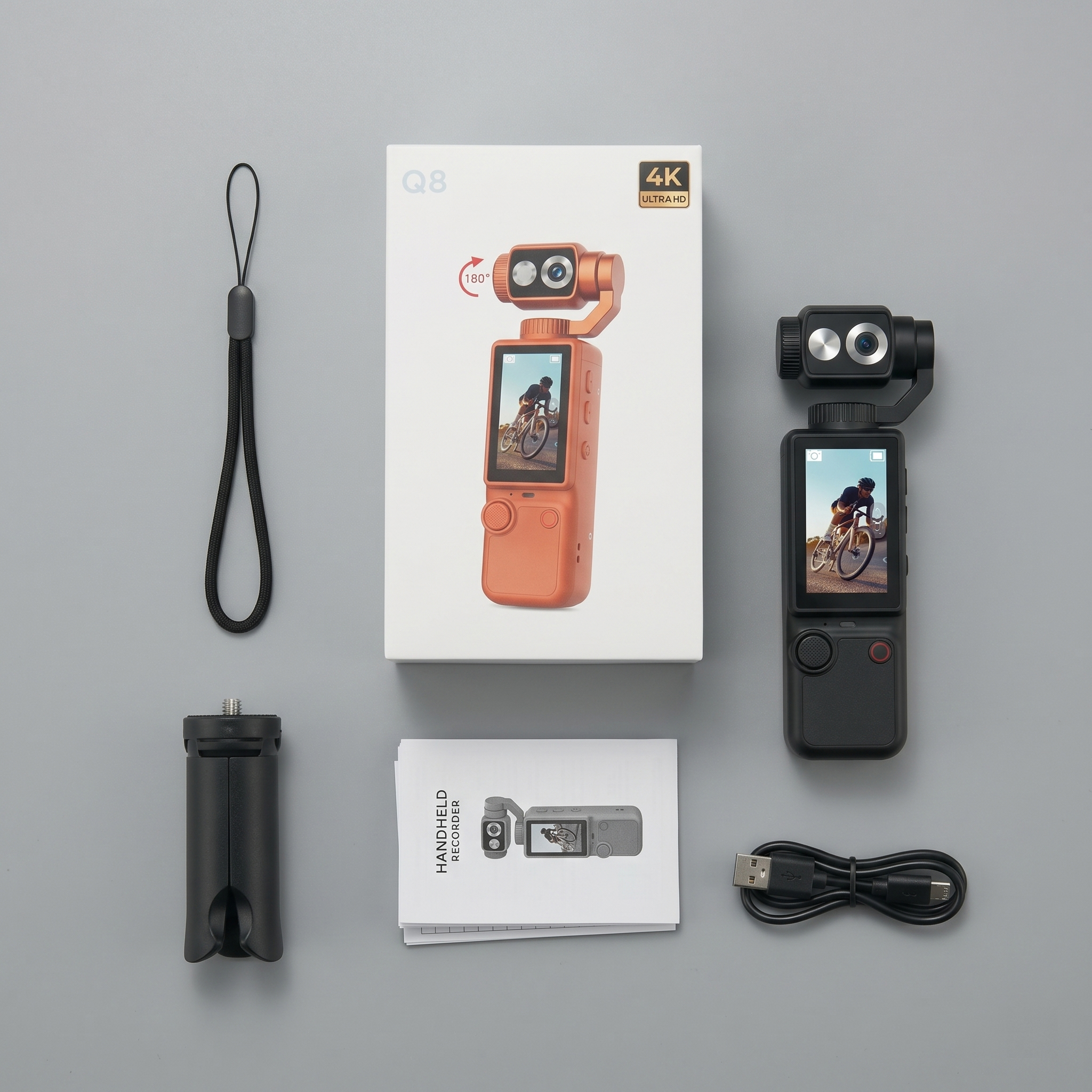 Actual【COD】Osmo Pocket-HandheldCMOS & 4K/120fps Anti Shake Portable ...
