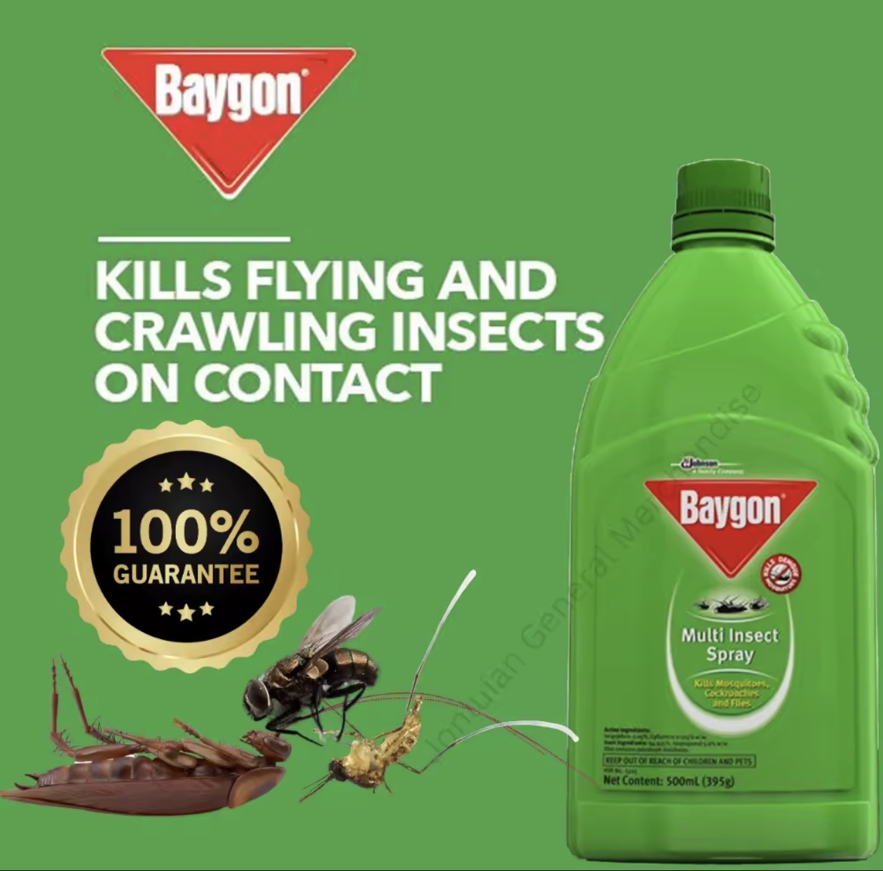 Baygon Multi-Insect Killer Spray Refill 1000ml | Shopee Philippines
