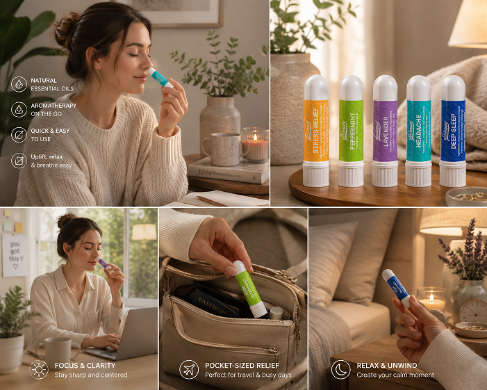 Wowhappy Essential Oil Nasal Inhaler | Shopee Philippines