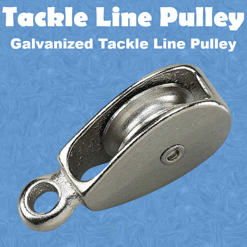 Galvanized Tackle Line Pulley 13-32mm Awning Pulley Flagpole Pulley ...
