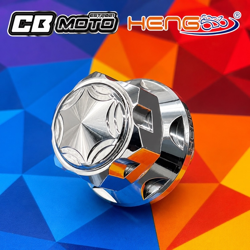 HENG / SC SIAM REAR NUT / REAR AXLE FOR OP BEAT CARB & BEAT FI CNC ...