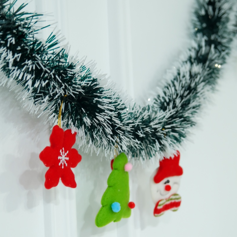 2M Christmas Garland Home Party Wall Door Decor Xmas Tree Ornaments ...