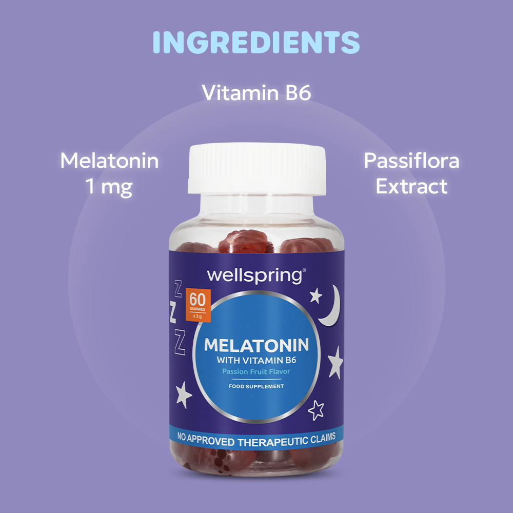 [8.8 Sale] Wellspring Melatonin Gummies for Improve Sleep Quality ...