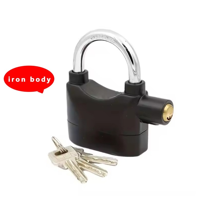 Alarm Lock Anti Theft Security System Padlock | Shopee Philippines