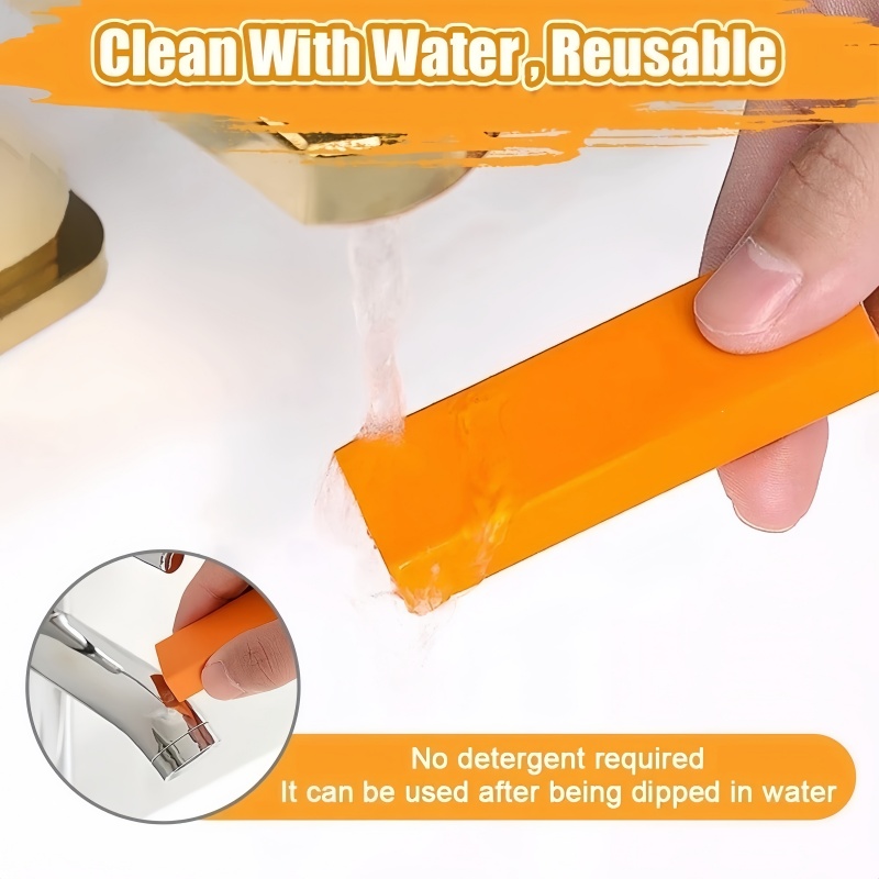 Orange Stainless Steel Decontamination Artifact Eraser Rust Magic ...