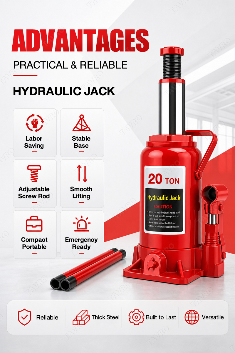 2/5/10/20/32 Tons Hydraulic Jack Car Hydraulic Jack Heavy Duty Bottle ...