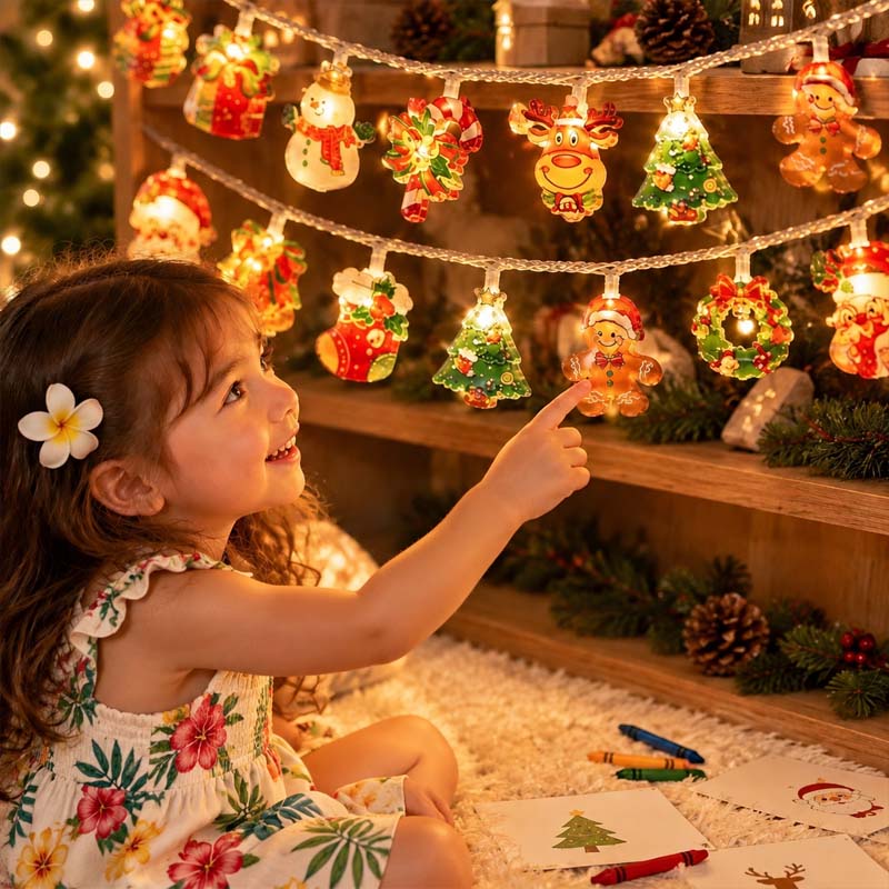 LED christmas lights String Lights Light Xmas christmas Tree Home Party ...