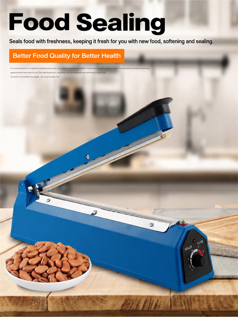 Brunoy 200mm Impulse Plastic Bag Sealer Sealing Machine | Shopee ...