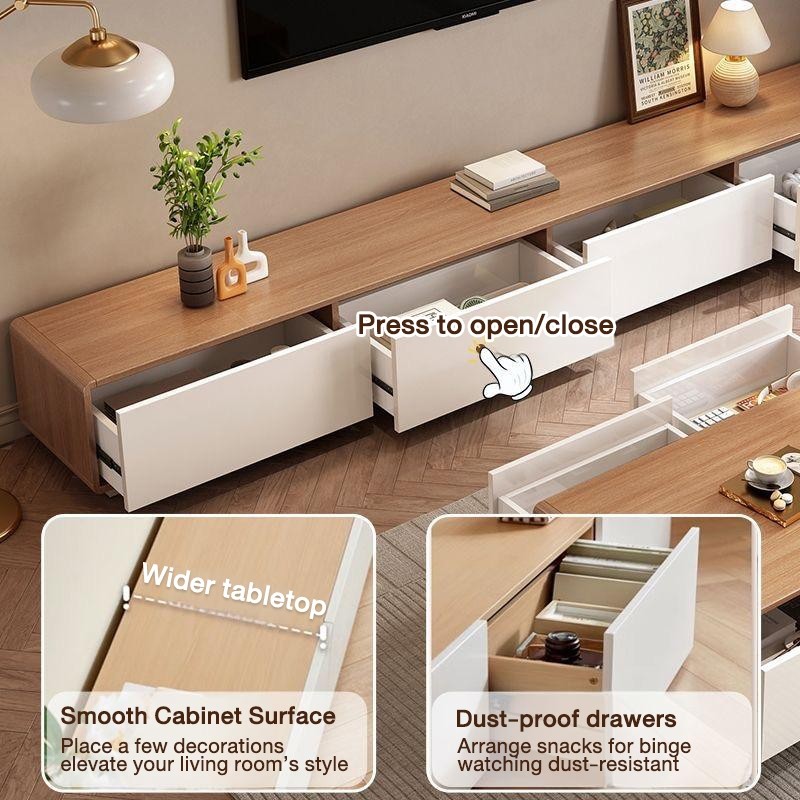 COD Warranty High Quality Wooden TV Table TV Cabinet With Large Storage ...