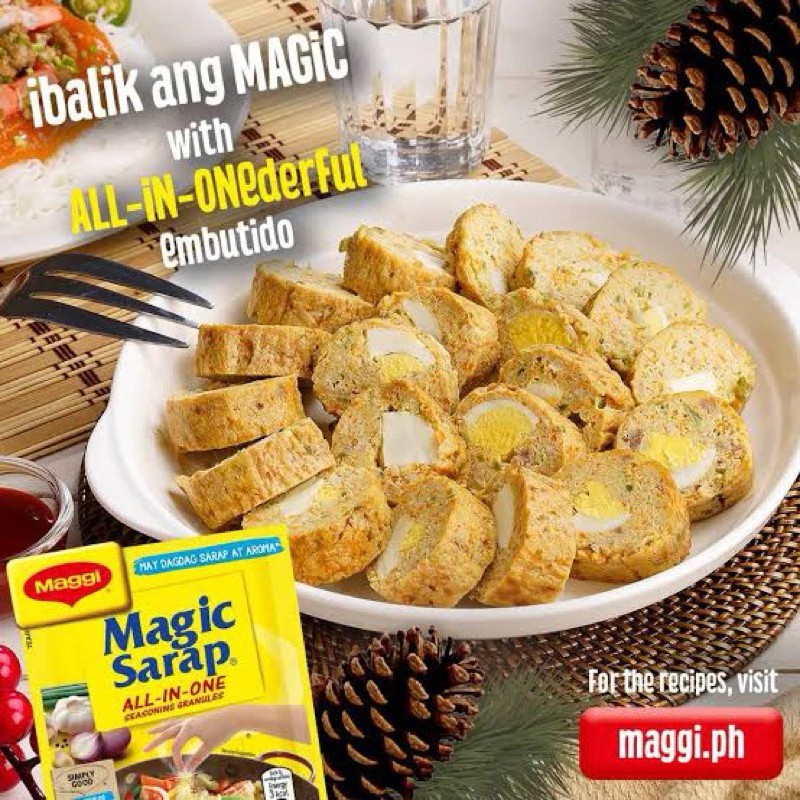 Maggi Magic Sarap All-In-One Seasoning Granules 55g x 100pcs Per Box ...