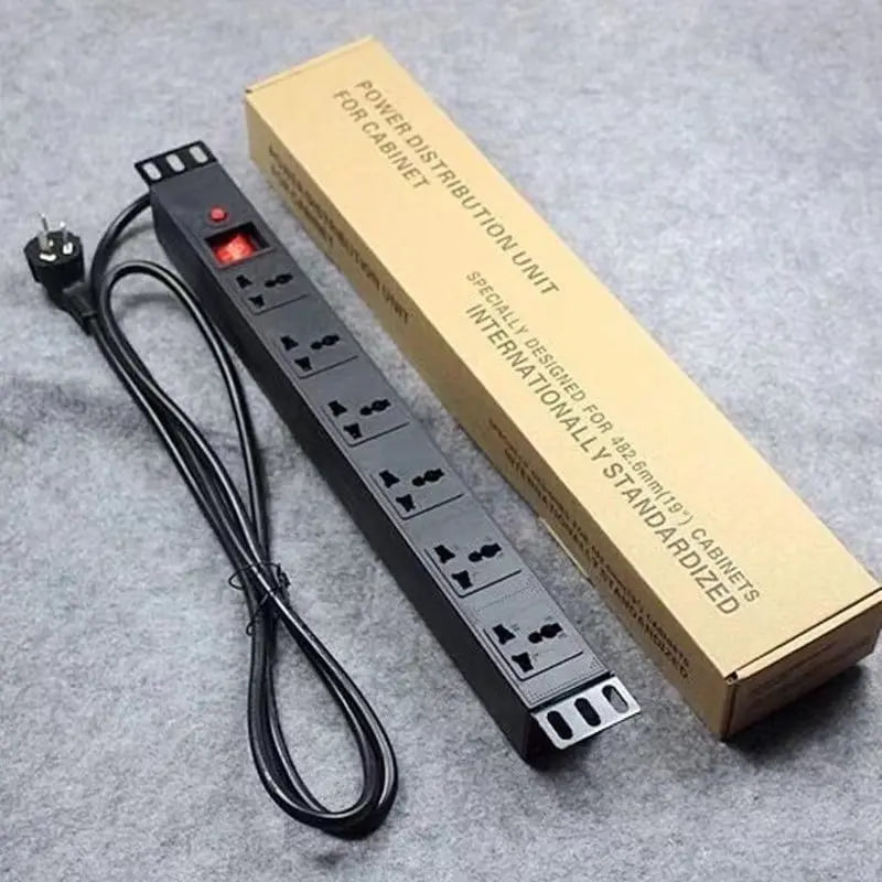 8-Slot Universal Rack Mount Power Distribution Unit – Heavy-Duty PDU ...