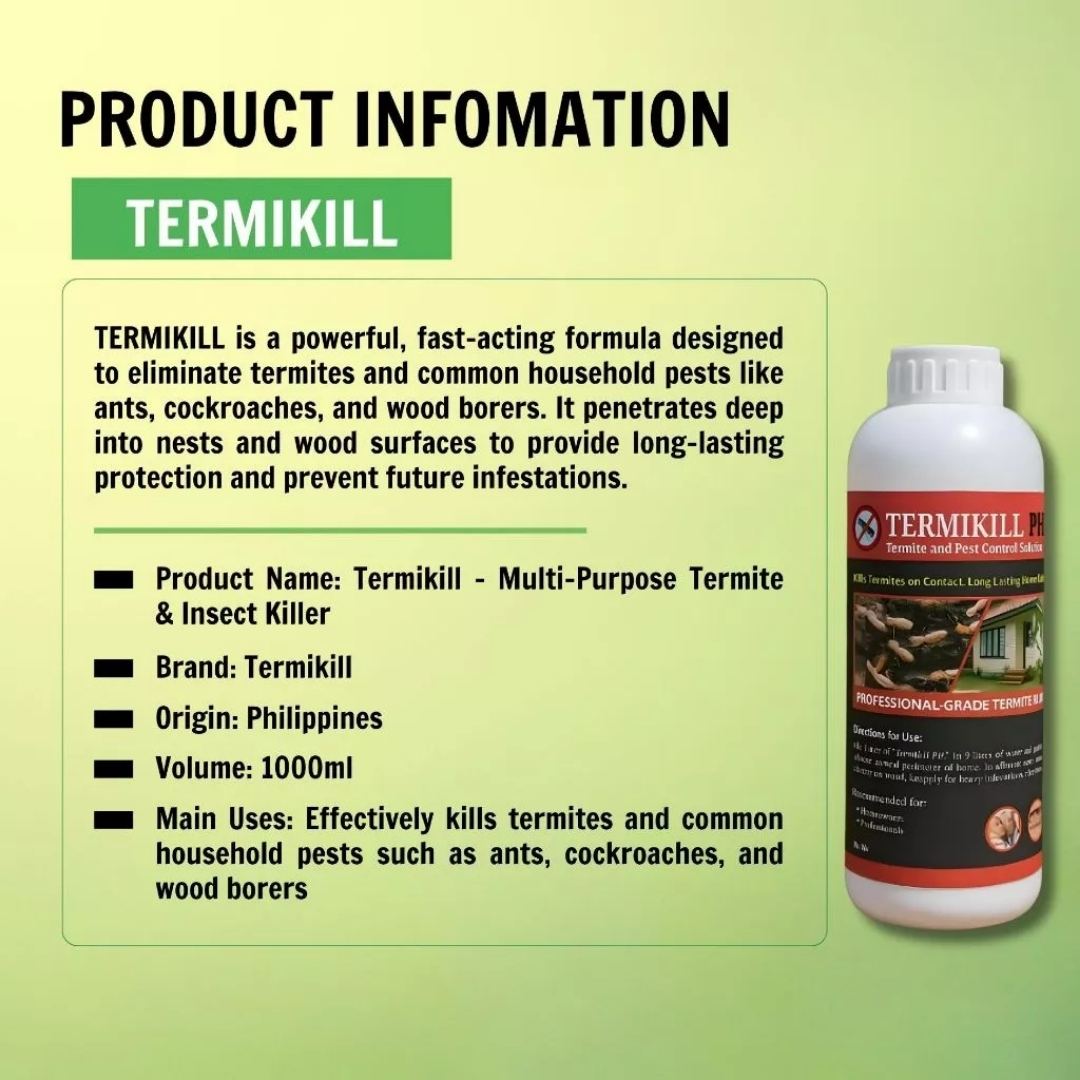 Termikill Termite Killer Spray - Anay Killer Wood Protection Anti ...