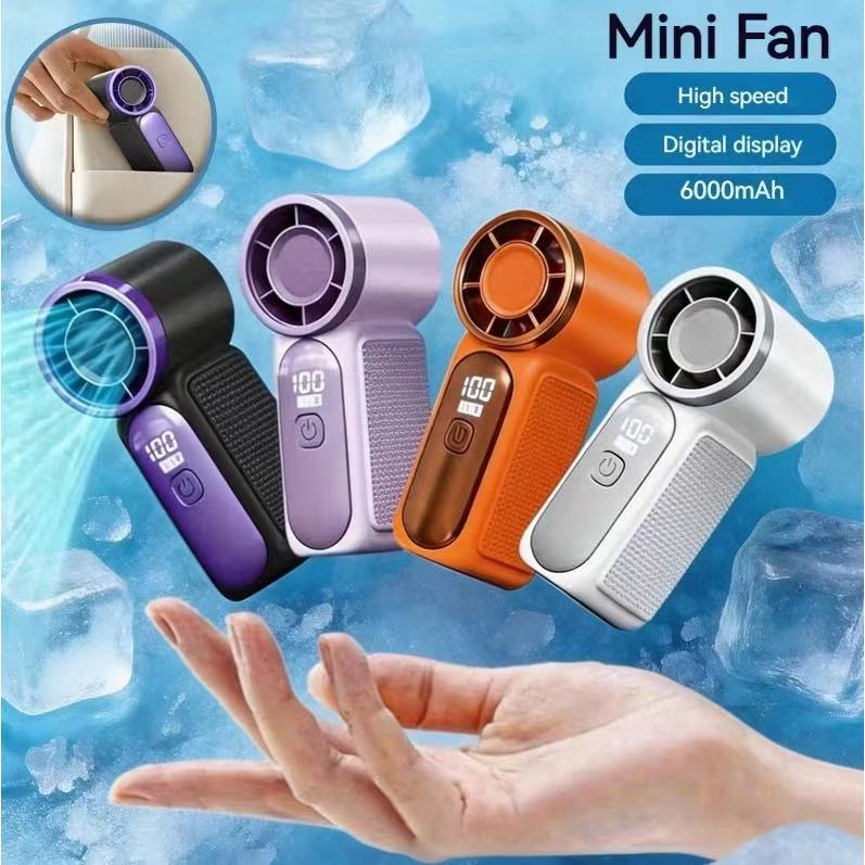 「Veyra goods」 X688 Super Turbo Fan 100 High Speed Handheld Rechargeable ...