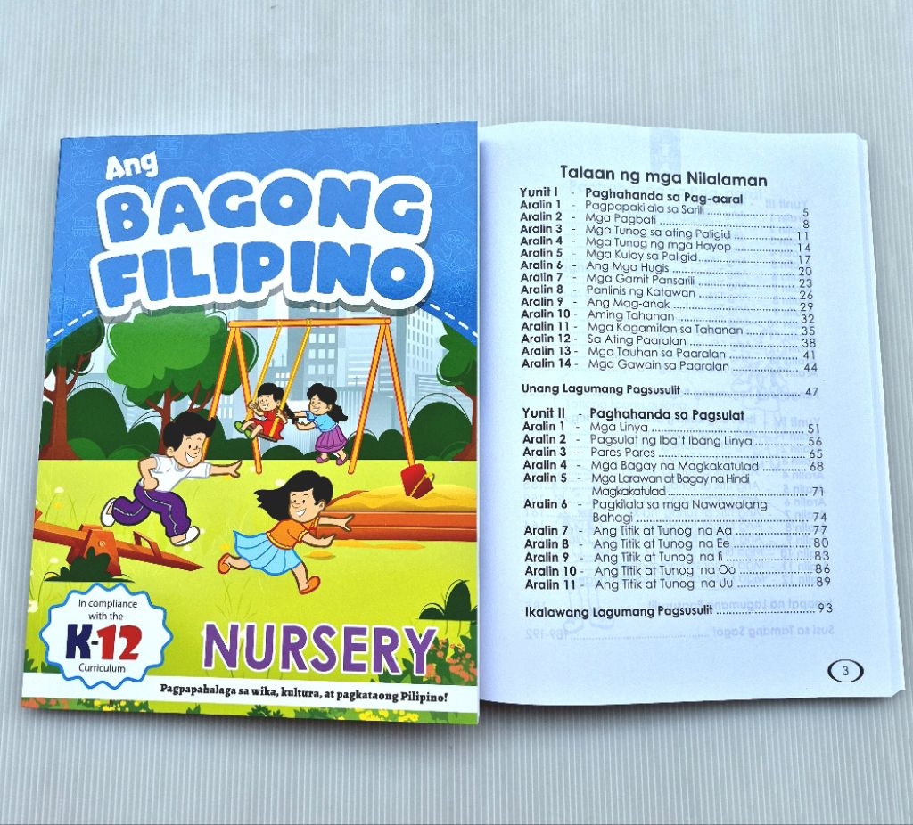 Ang Bagong Filipino - Tagalog Workbooks for Nursery to Grade 3, K-12 ...