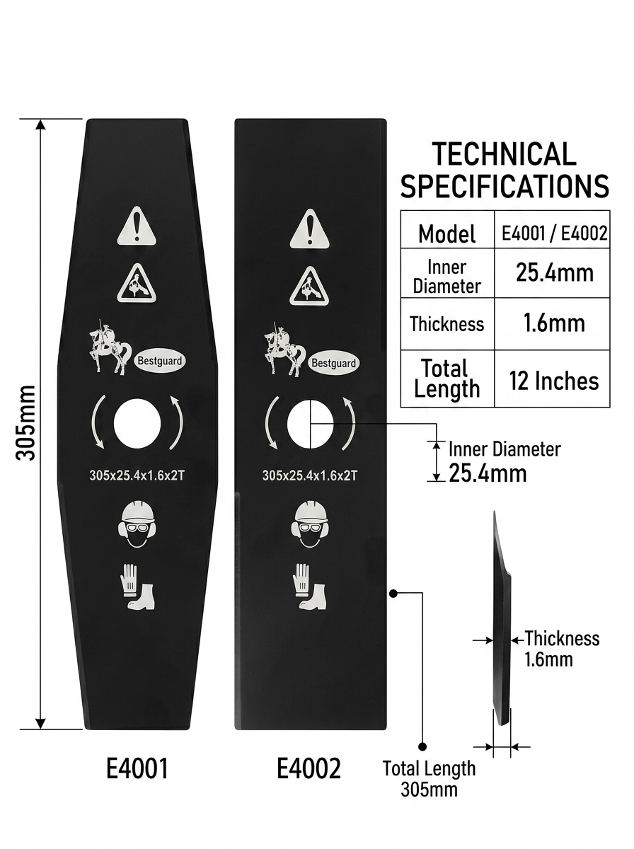 BESTGUARD Brushcutter Blade 12