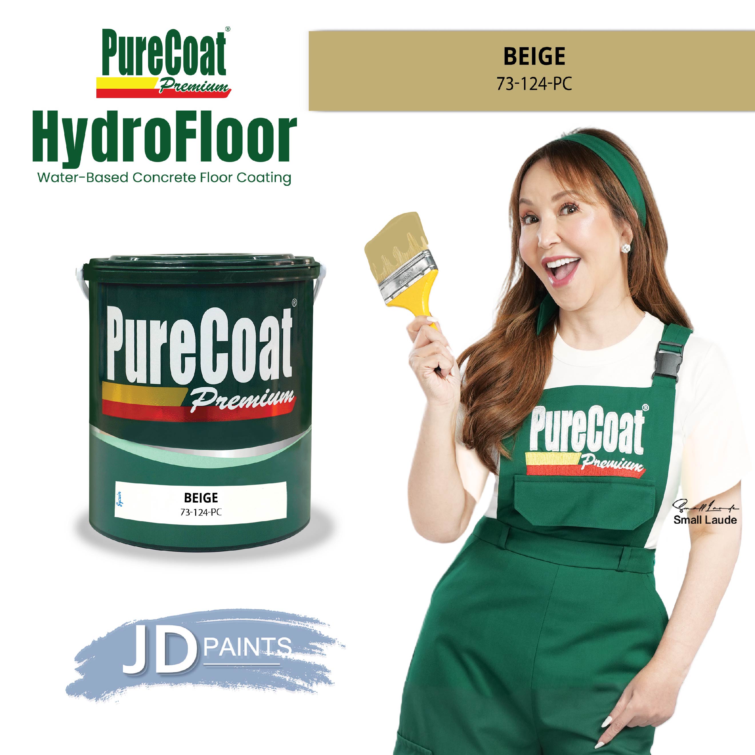 PureCoat HydroFloor Water-Based Concrete Floor Coating 4L | Shopee ...