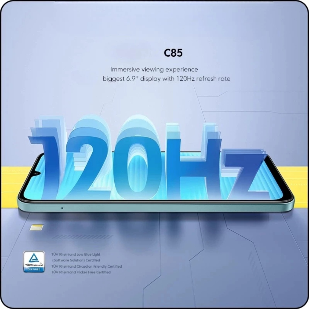 C85 (5G) | -8GB RAM + 256GB ROM- | 6.9